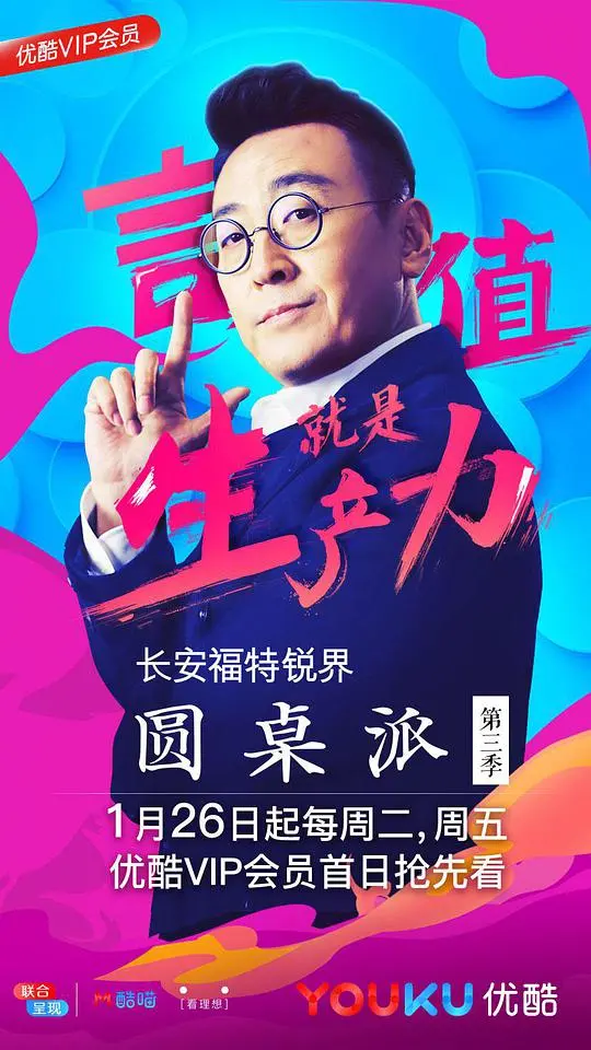 圆桌派第三季 海报